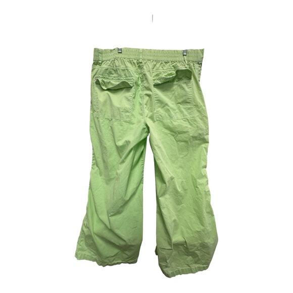 Urban Outfitters Riley Classic Neon Green 3XL Baggy Parachute Cargo Y2K Pant - Picture 9 of 9